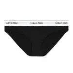 【CALVIN KLEIN 凱文克萊】MODERN COTTON BIKINI 棉質寬腰帶 女內褲 三角褲/CK內褲(黑色)