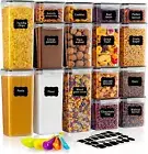 16 Pack Airtight Food Storage Containers Set for Kitchen & Organisation - Pan...