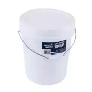 Jarvis Walker 20L Plastic Fishing Bucket with Lid - 37 x 31 x 31cm ✅Free Postage