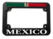 Mexico Mexican World Flag Vintage Style V02 Motorcycle License Plate Frame