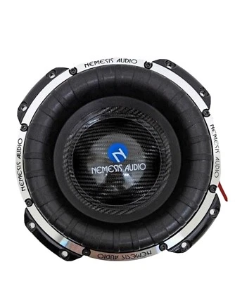 Nemesis Audio ( T )series 8" subwoofer 1500 watts Rms 3000 max 3" Black coil