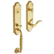 Baldwin 85350003RENT Estate Manchester Tubular Handleset