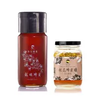 在飛比找momo購物網優惠-【小日蜂光】龍眼蜂蜜700g-桂花蜂蜜釀350g(香甜好味道