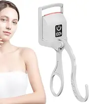 Rechargeable Eyelash Curler, Heated Lash Curler Electric Lash, ABS+Silicone+Metal Styling For Hooded Eyes, Digital Power Display, Constant Temperature Control, Automatic Shut-Off Feature
