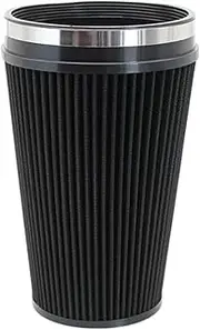 Car Cold Air Intake Filter, Cone Filter, Replacement Dry, Air Gulps in More, 152mm High for Vehicle, Racing Sport, Performance, Easy to Install, Sturdy and Compact