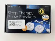 Sound Oasis SP-101 Sleep Therapy Pillow Speakers with in-line Volume Control NEW