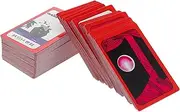 KOMBIUDA 1 Set Indoor Board Game Cards Reusable Party Game Cards for Festivals Gatherings for Family Fun Outdoor Activities Clear Design Delicate Workmanship