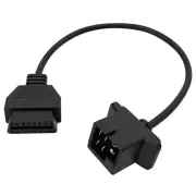 Adapter Fit for OBD1 to OBD2 6pin to 16pin Diagnostic Scanner Convertor Adapt...