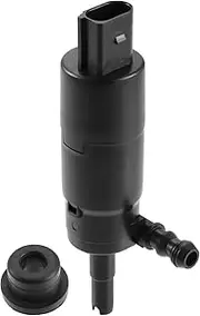 X AUTOHAUX Car Windshield Washer Pump for Windscreen Washing System 67128377430 3B7955681 2M2113K082AA for BMW 1 Series M Base 3.0L L6 - Gas 2011
