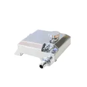 Aeroflow Female Inverted Radiator Overflow Tank Polished for Ford Falcon BA-BF