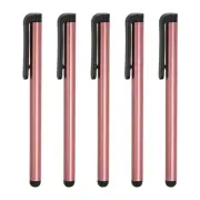 5pcs Stylus Pens for Touch Screens Capacitive Stylus Pencil Pink