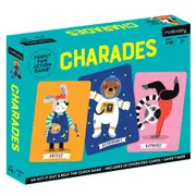 Mudpuppy Charades Oversized Cards Board Game Kids/Children Fun Play Toy 4y+