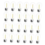 24-Pack LED 1W String Light Bulbs, S14 Plastic Shatterproof Edison Vintage