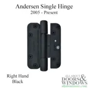 Andersen Patio Door Hinge Left Handed Frenchwood Hinged Black Patio Door Hinge