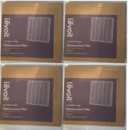 4x Levoit 3-Stage Replacement Filter True Hepa Vital 100-RF NEW/ sealed