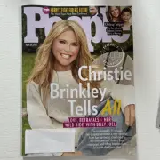 People Magazine April 28th 2025 Christie Brinkley Tells All.. ~ Free Ship ~