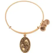 Alex and Ani Because I Love You GRANDDAUGHTER IIGold Bangle Bracelet New
