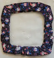 Fourth Of July Gnomes Fabric 11x11 Grime Guard Cover For Q Snap Frame