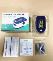 Finger Pulse Oximeter Heart Rate Blood Oxygen Saturation Monitor SpO2 LED