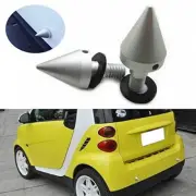 (2) Silver Front or Rear Bumper Protector Spikes Guards Protectors For Smart Car (for: Smart)