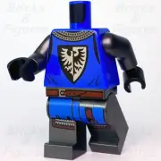 LEGO® Black Falcon Knight Torso & Legs Castle Minifigure Body Parts Soldier New