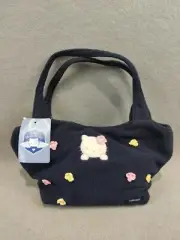 Hello Kitty Bag Purse Blue New Vintage Stock Fund 28CM Approx