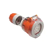 Clipsal 56 Series Socket Extension Ip66 5 Pin 20A 500V Electric Orange - 56CSC520-EO