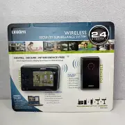 Uniden UDW-10003 Surveillance System Display Monitor & Camera Baby Cam Security