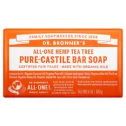 Dr Bronner's Pure Castile Tea Tree Soap Bar 140g