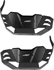 for B&MW R1200R R1200GS R 1200 GS R RnineT R NineT 2014-2020 Motorcycle Cylinder Head Guard Engine Guard Protector Cover Motorcycle Engine Covers(Black Black,R1200R)