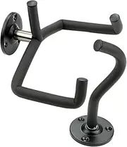 COSMEVIVI 1 Set Guitar Hanger Music Guitar Mount Bass Acoustic Stand Banjo Hangers Holders Key Holder Lightsaber Wall Mount Tripod Accessory Stands Picture Hanging Wire Multiple Metal Black