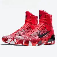 在飛比找蝦皮購物優惠-耐克（NIKE） Kobe 9 ZK9 大紅 耶誕 精英 高