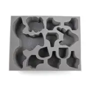Battle Foam 4" Army Tray - Tyranid HQ Tray New