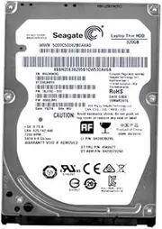 Seagate 2.5" 320GB 7200RPM SATA III 6Gb/s 32MB Cache Hard Drive (ST320LM010) (Renewed)