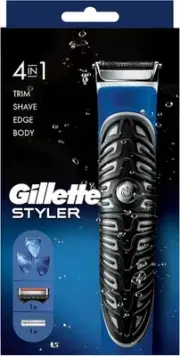 the All Purpose Styler Beard Trimmer Razor and Edger, Men'S Razor/Blades