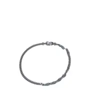 chain-link bracelet L Silver
