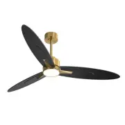 60 Inch Ceiling Fan with Light, Reversible DC Motor, 6 Speed Remote Control, ...