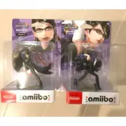 Amiibo Bayonetta Player 1 and Player 2 SET Super Smash Brothers Brand New Switch