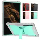 For Samsung Galaxy Tab S9 Ultra/S8 Ultra/S9 Plus Tablet Rugged Case with Stand