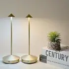Cordless Table Lamps Set of 2,Rechargeable Portable LED Desk Lamp 5200mAh Bat...
