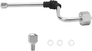 TREETDOBV Coffee Steam Pipe, Steam Wand for Delonghi EC680/EC685, Rancilio Silvia (V1/V2) Espresso Machine, Stainless Steel, Silver