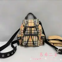 在飛比找蝦皮購物優惠-BURBERRY 巴寶莉 The Rucksack Vint