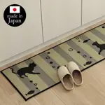 【SJ微糖】日本製-貓陪伴涼蓆地墊/廚房地墊/房間地墊