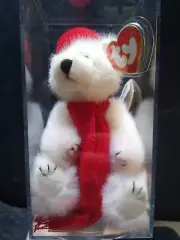 Ty Attic Treasures "Peppermint" the Polar Bear w/ Tag 1993