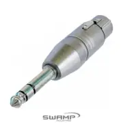 Neutrik NA3FP XLR Female to 1/4" TRS Male Audio Adapter Stereo