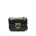 [Pinko] Pinko Mini Love Box Shoulder Bag ONE SIZE BLACK