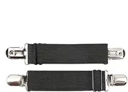 [ノーブランド品] Utility Strap Clip - Legwear Clip Set, Cycling Riding Straps | Cycling Kit Accessories, Adaptive Legwear Clips, Legwear Holder, Flexible Legwear Clips, Perfect Riding Clips for Outdoor Enthusiasts