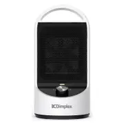Dimplex Ceramic Heater Manual Controls - Black/White