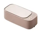 Ultrasonic Cleaning Machine Portable Home Rings Glasses Cleaner Household Jewelry Glasses Watch Washing Accessory (Pink)