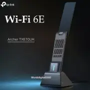TP-Link AXE5400 WiFi 6E USB Adapter((Archer TXE70UH) Tri-Band Wireless Network